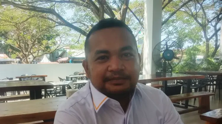 Jalan Berdebu Camat Langkahan  Surati BPBD Aceh Utara